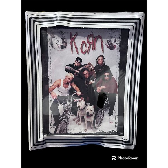 Other - Vintage 10x12" Korn Band Carnival Or Fair Game Prize wall hang Funky Brand‎